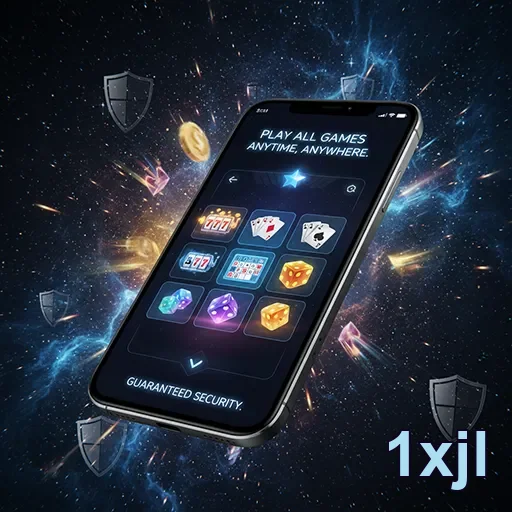 Mobile player enjoying exciting promotions at 1xjl